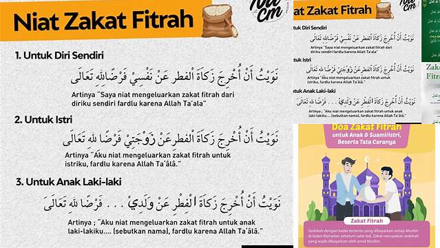 Doa Zakat Fitrah Untuk Anak Laki2