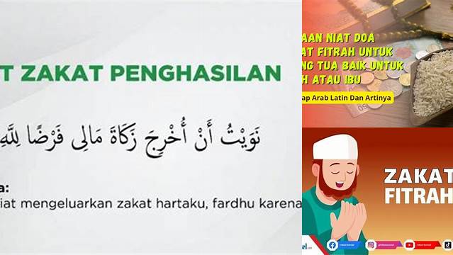 Doa Zakat Fitrah Untuk Ibu