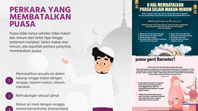 Dosa Membatalkan Puasa