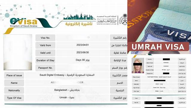 E Visa Saudi Arabia Umrah