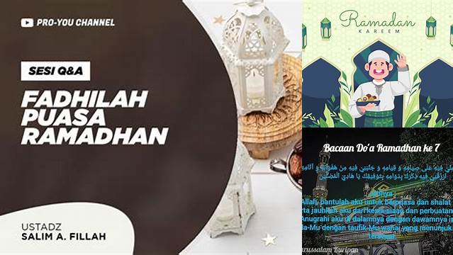 Fadhilah Puasa Ramadhan