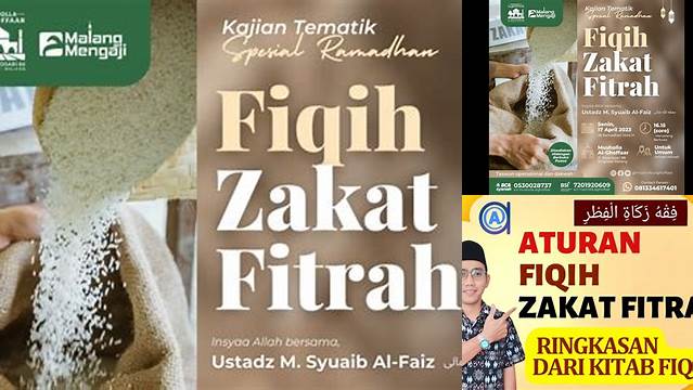 Fiqih Zakat Fitrah