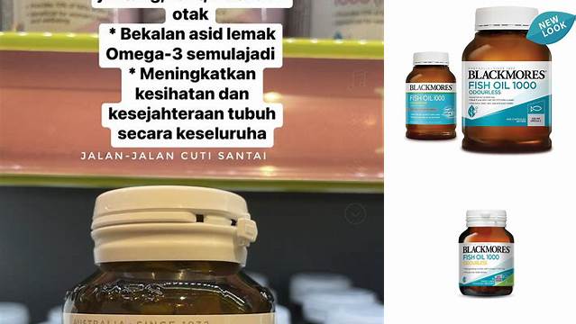 Temukan Manfaat Minyak Ikan Blackmores yang Jarang Diketahui