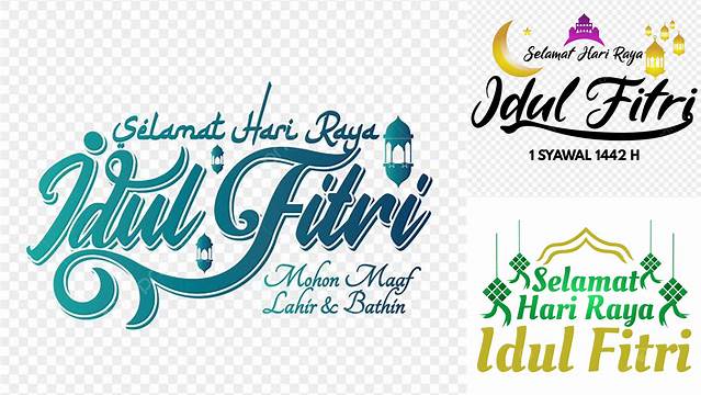 Font Selamat Hari Raya Idul Fitri