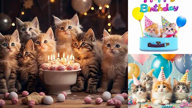 from the desk: Happy Birthday Kittens!