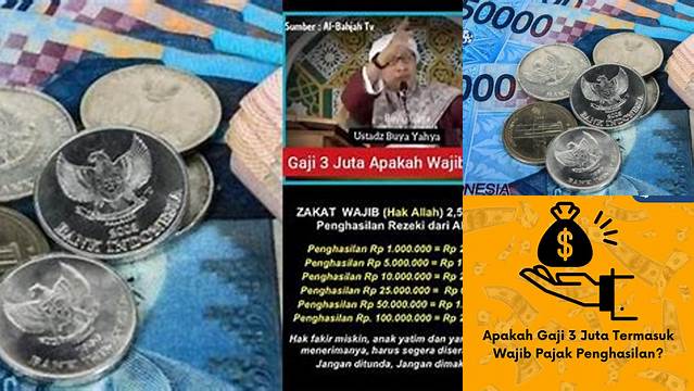 Gaji 3 Juta Apakah Wajib Zakat