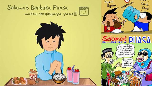 Gambar Lucu Buka Puasa