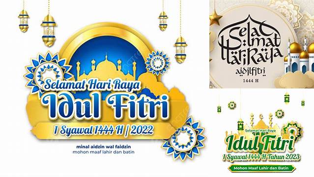 Gambar Ucapan Idul Fitri 1444 H