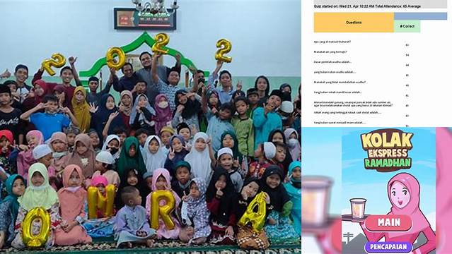 Inilah 10 Game Seru untuk Pondok Ramadhan Meriahkan Idul Fitri