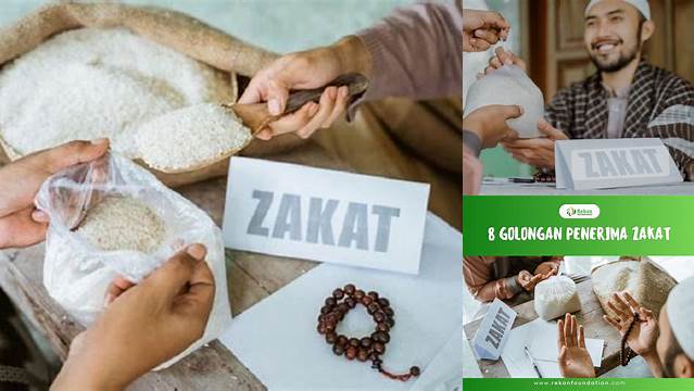 Golongan Yang Berhak Menerima Zakat Ada