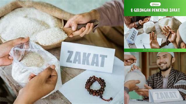 Golongan Yang Berhak Menerima Zakat Berjumlah