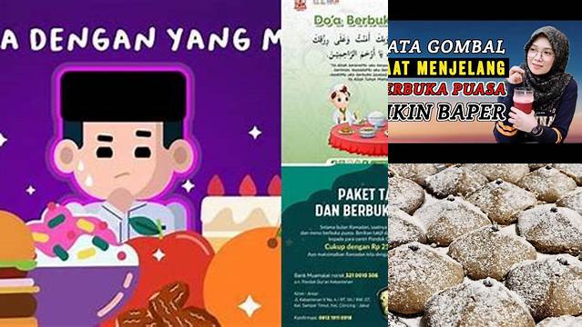 Gombalan Berbuka Puasa