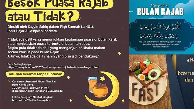 Hadis Puasa Rajab