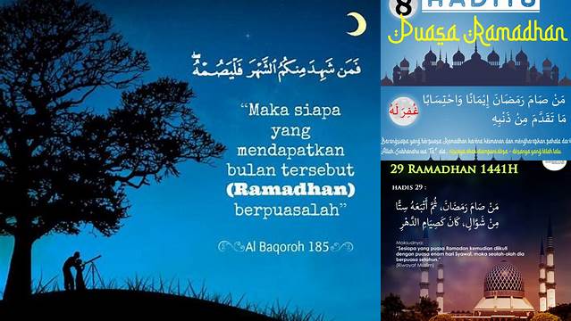 Hadis Puasa Ramadhan