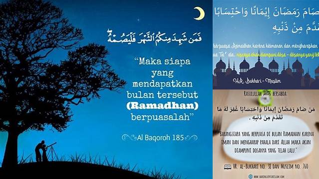 Hadis Tentang Puasa Ramadhan