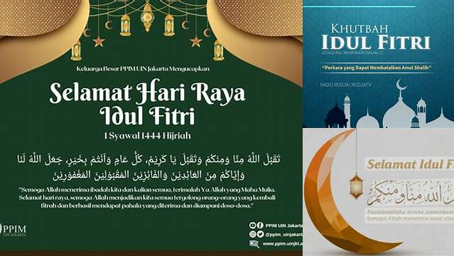 Hadits Idul Fitri