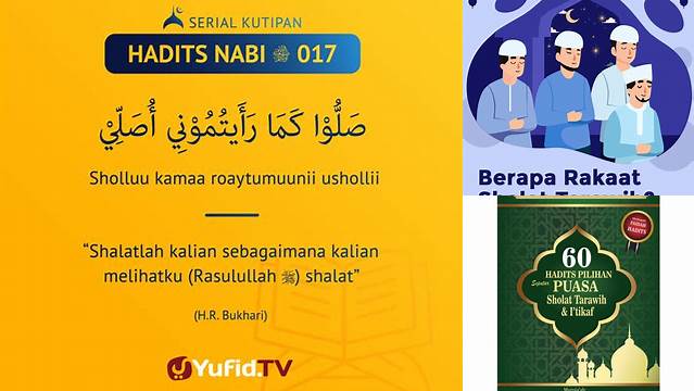 Ketahui 8 Hal Penting tentang Hadits Tarawih dan Hikmahnya di Idul Fitri