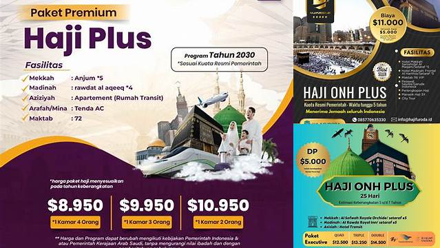 Harga Haji Onh Plus