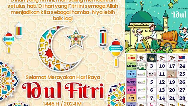 Hari Raya Idul Fitri Kapan