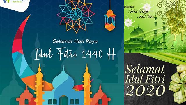 Hari Raya Idul Fitri Tahun 2020