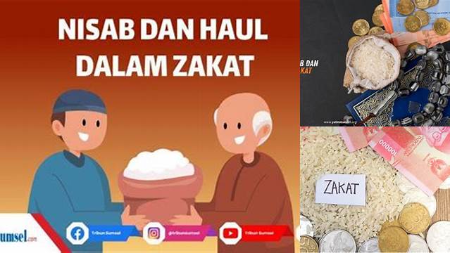 Haul Dalam Zakat Mal Untuk Menyebut