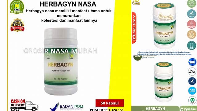 Temukan Manfaat Herbagyn Nasa Jarang Diketahui