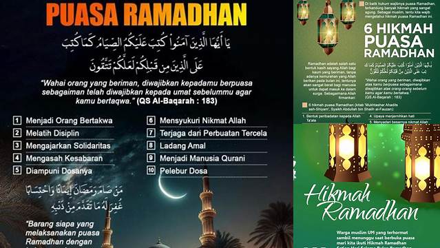 Ketahui 9 Hal Penting tentang hikmah bulan ramadhan menuju idul fitri penuh berkah