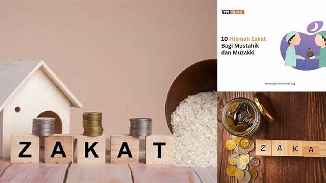 Hikmah Zakat Bagi Muzakki