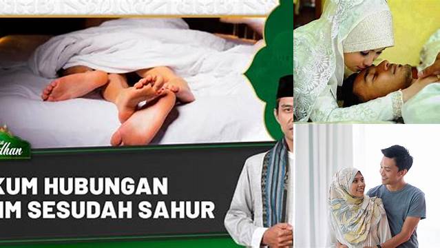 8 Hal Penting tentang hubungan suami istri di bulan puasa menuju idul fitri harmonis