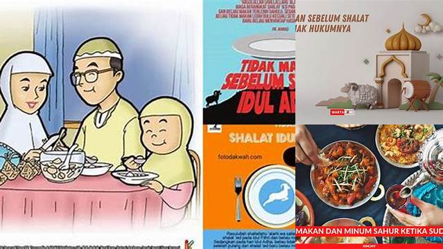 Hukum Makan Sebelum Shalat Idul Adha