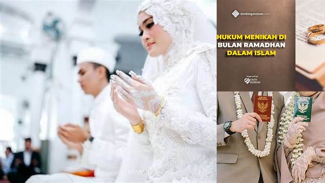 Ketahui 9 Hal Penting tentang hukum menikah di bulan Ramadhan menjelang Idul Fitri