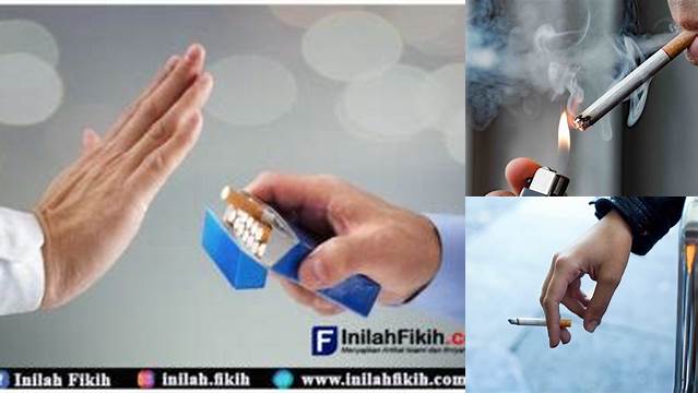 Hukum Merokok Saat Puasa