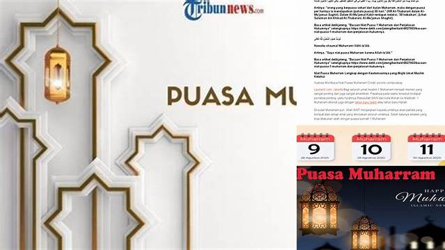 Hukum Puasa 1 Muharram