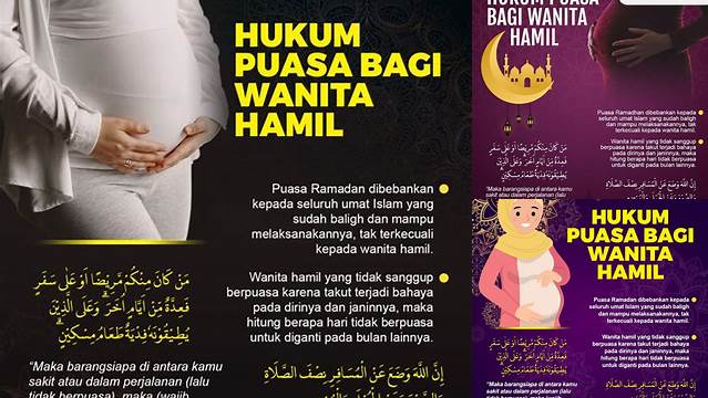 Hukum Puasa Bagi Ibu Hamil