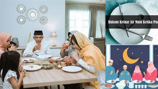 Hukum Puasa Keluar Mani Sesudah Sahur