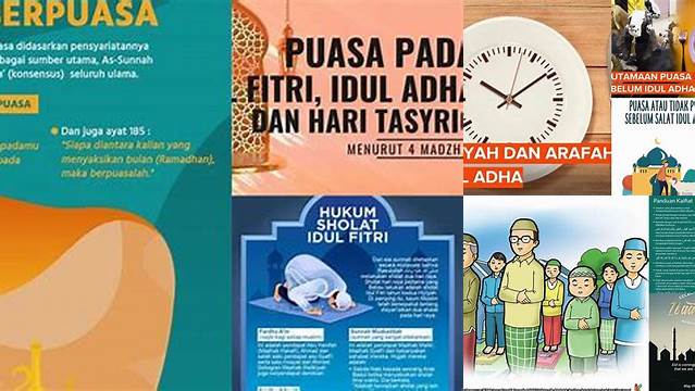 Hukum Puasa Sebelum Shalat Idul Adha