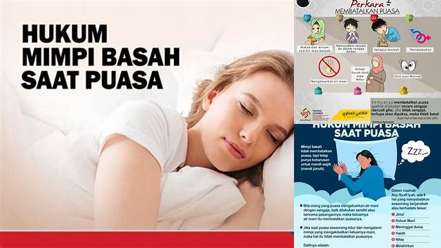 Hukum Puasa Tapi Mimpi Basah