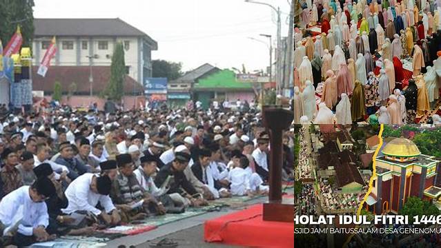 Hukum Sholat Idul Fitri