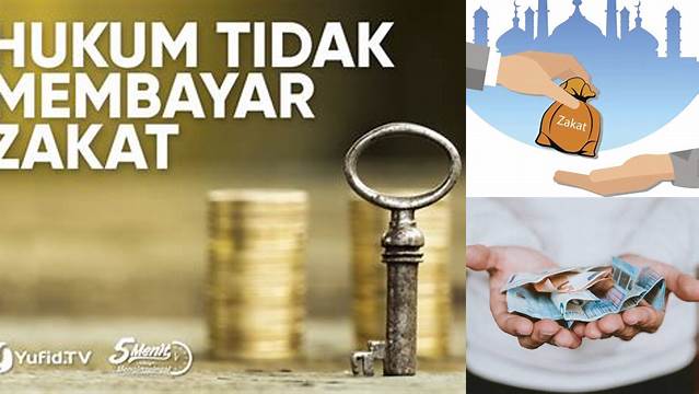 Hukum Tidak Membayar Zakat