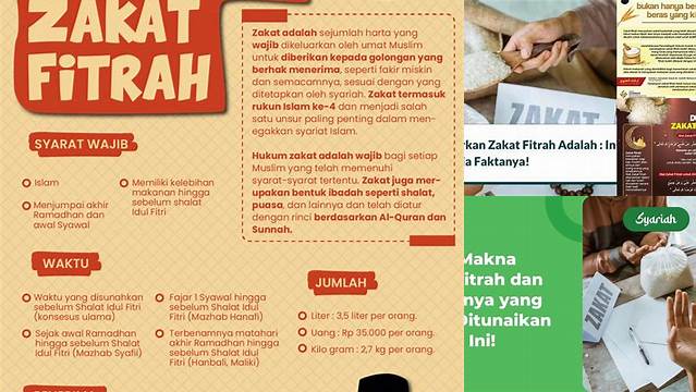 Hukum Zakat Fitrah Adalah