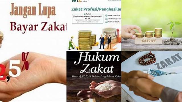 Hukum Zakat Profesi