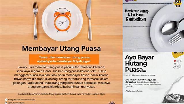 Hukumnya Tidak Membayar Hutang Puasa