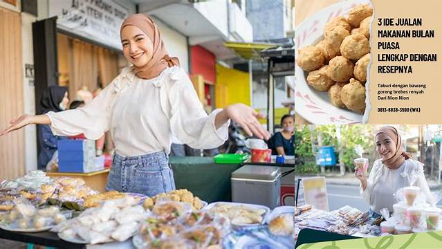 Ide Jualan Makanan Bulan Puasa 2024