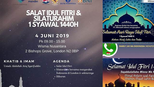 Idul Fitri 2019 Tanggal Berapa