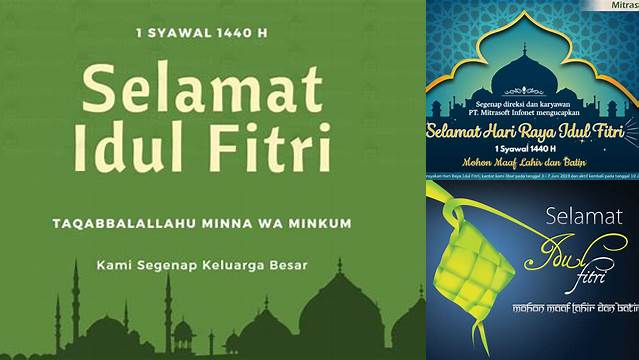 Idul Fitri Tahun 2000