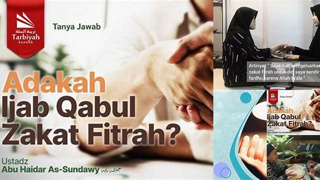 Ijab Zakat Fitrah