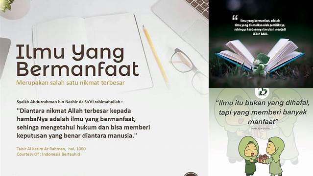 Manfaat Ilmu yang Perlu Anda Ketahui