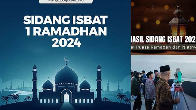 Temukan 9 Hal Penting tentang isbat ramadhan 2024 dan Idul Fitri 1445 H