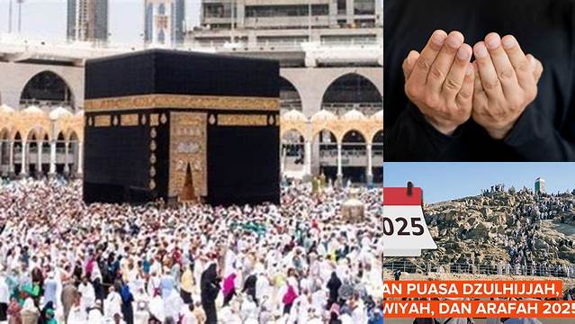 Jadwal Puasa Arafah