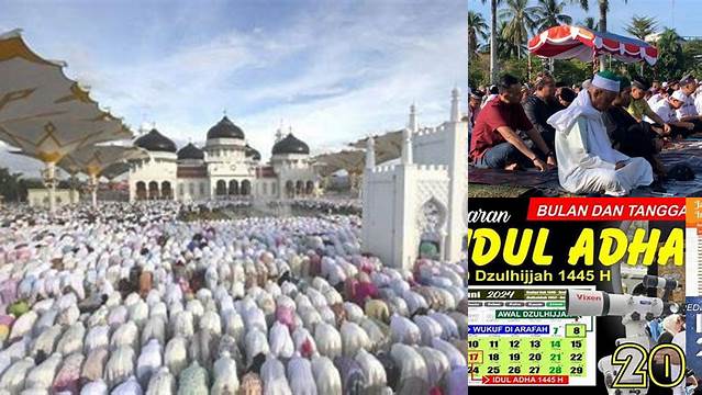 Jam Sholat Idul Adha